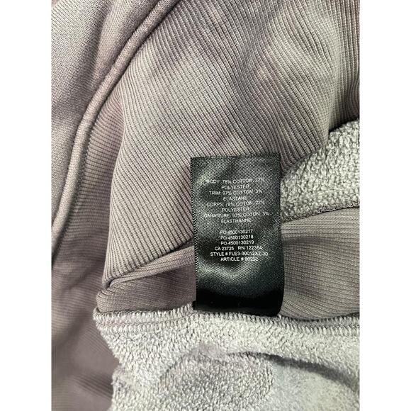 Tna Aritzia Hoodie Womens 2 Medium Gray Tie Dye Pullover Kangaroo Pocket Fleece - Picture 9 of 15